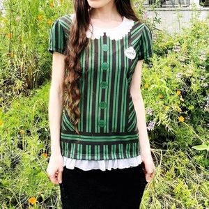 RARE Women's Haunted Mansion Ghost Host Shirt Disney World Large